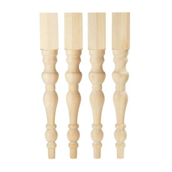 Ahşap Yemek Masası Ayağı