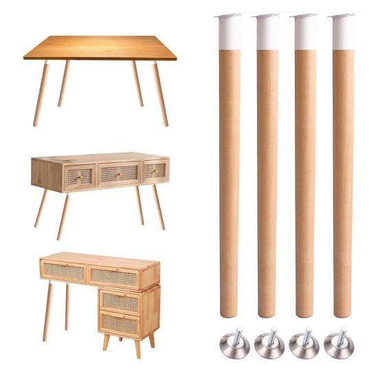 Ahşap Yemek Masası Ayağı