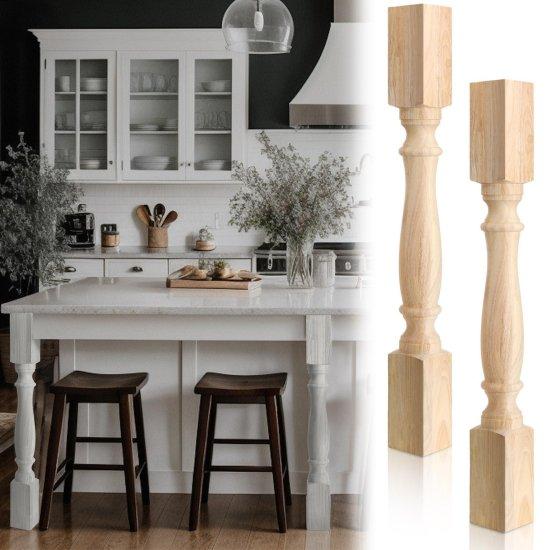 Ahşap Yemek Masası Ayağı