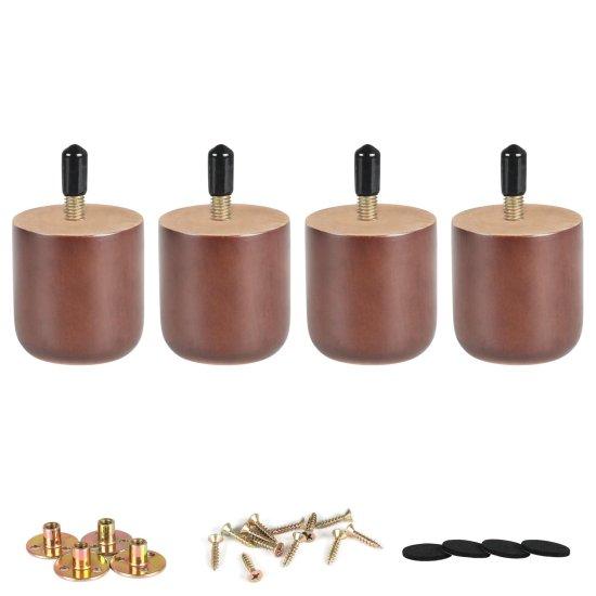 Ahşap Yuvarlak Ayak