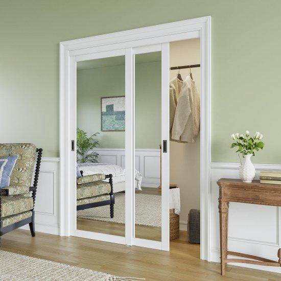 Aynalı Sürgü Kapı