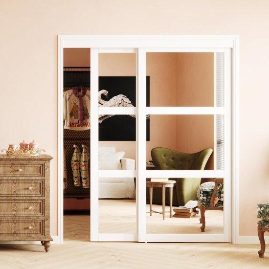 Aynalı Sürgü Kapı