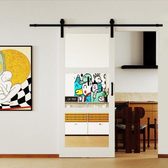 Aynalı Sürgü Kapı