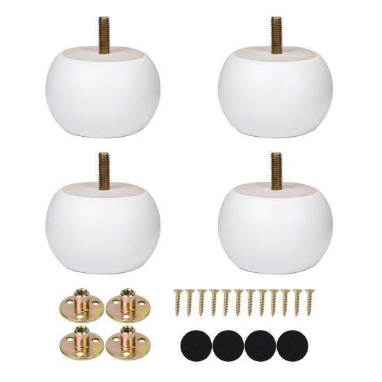 Beyaz Mobilya Ayağı