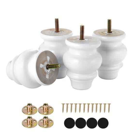 Beyaz Mobilya Ayağı