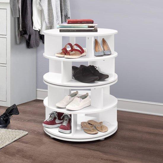 Dönen Ayakkabı Rafı