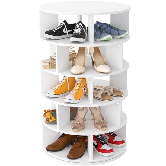 Dönen Ayakkabı Rafı