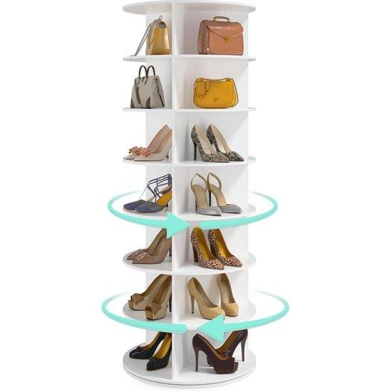 Dönen Ayakkabı Rafı