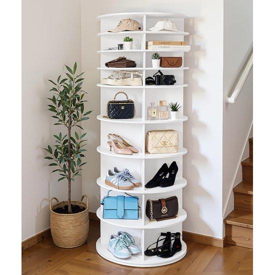 Dönen Ayakkabı Rafı