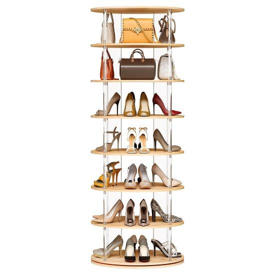 Dönen Ayakkabı Rafı