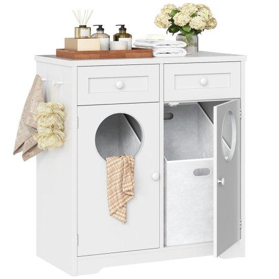 Kapağa Monte Çamaşır Sepeti