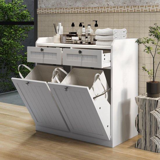 Kapağa Monte Çamaşır Sepeti