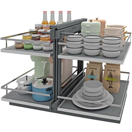 Köşe Dolabı İç Mekanizması