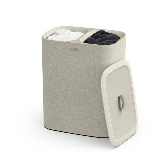 2 Bölmeli Çamaşır Sepeti