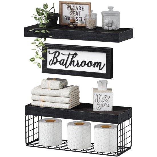 Askılı Banyo Rafı