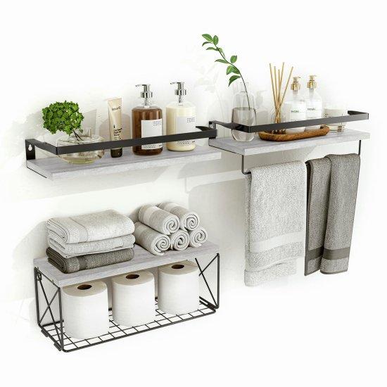 Askılı Banyo Rafı