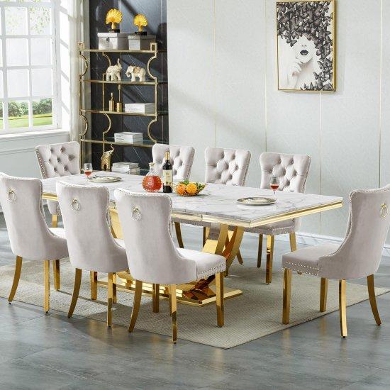 Mermer Masa Takımı