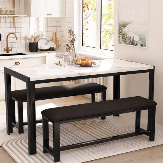 Mermer Masa Takımı