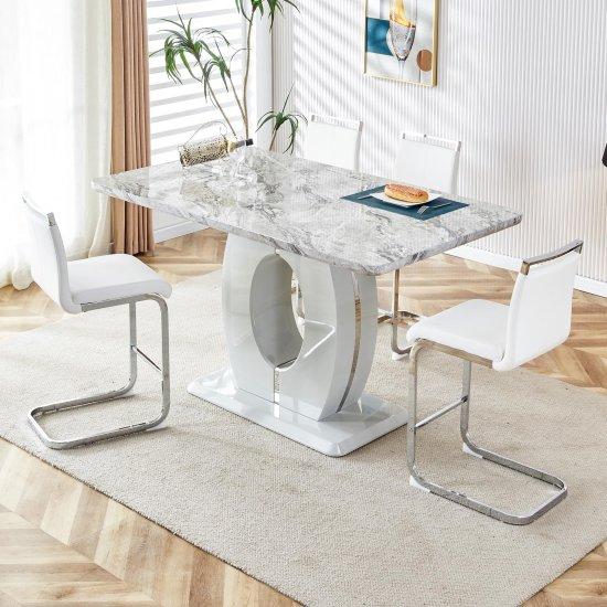 Mermer Masa Takımı