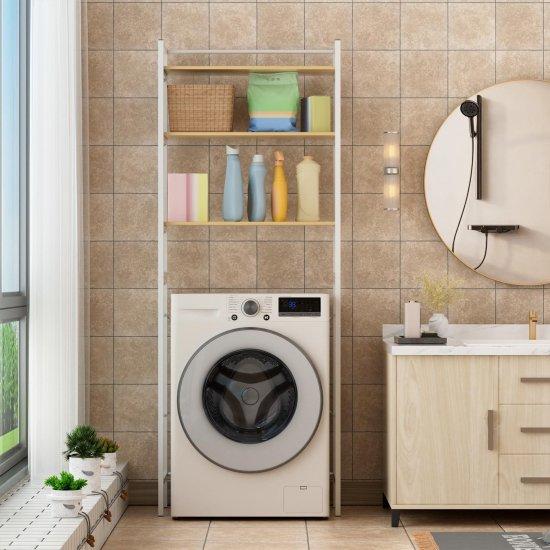 2 Katlı Çamaşır Makinesi Dolabı