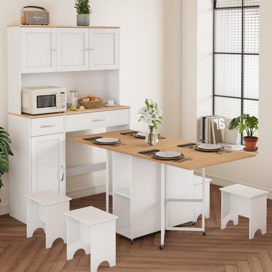 Açılır Kapanır Mutfak Masası Takımı
