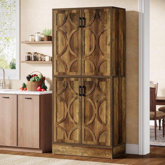 Ahşap Erzak Dolabı