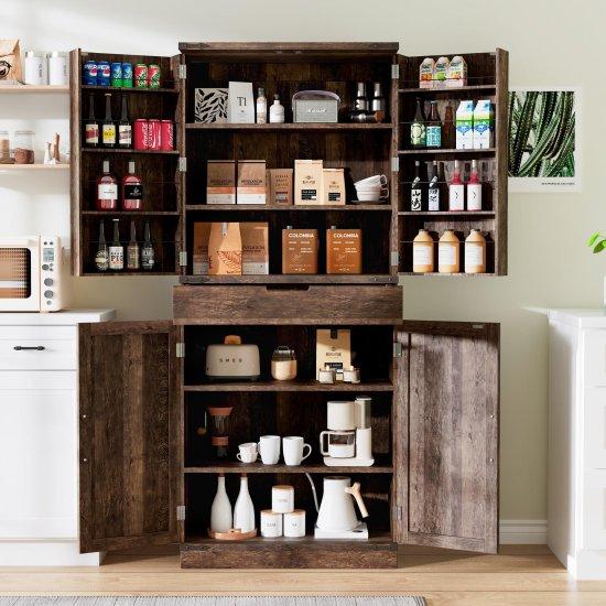 Ahşap Erzak Dolabı