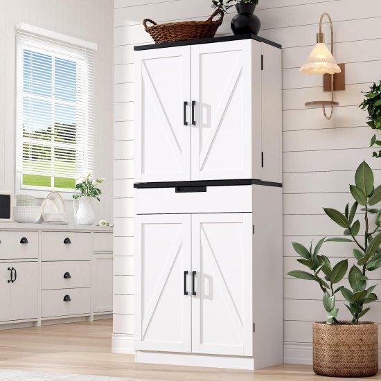 Ahşap Erzak Dolabı