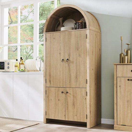 Ahşap Erzak Dolabı