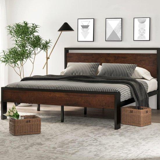 Ahşap Karyola Çift Kişilik