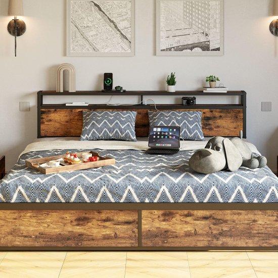 Ahşap Karyola Çift Kişilik
