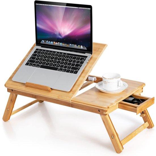 Ahşap Laptop Standı
