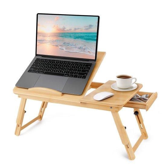 Ahşap Laptop Standı