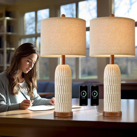 Ahşap Masa Lambaları