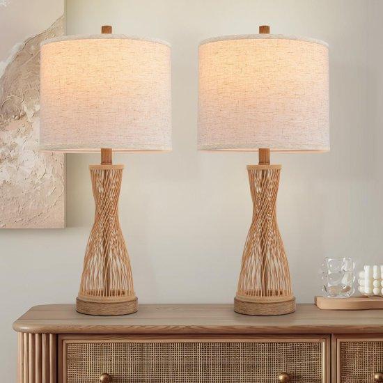 Ahşap Masa Lambaları