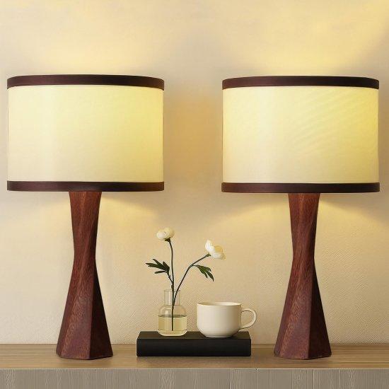 Ahşap Masa Lambaları