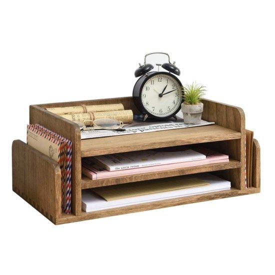 Ahşap Masaüstü Organizer