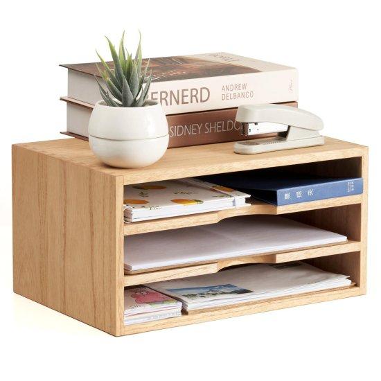 Ahşap Masaüstü Organizer