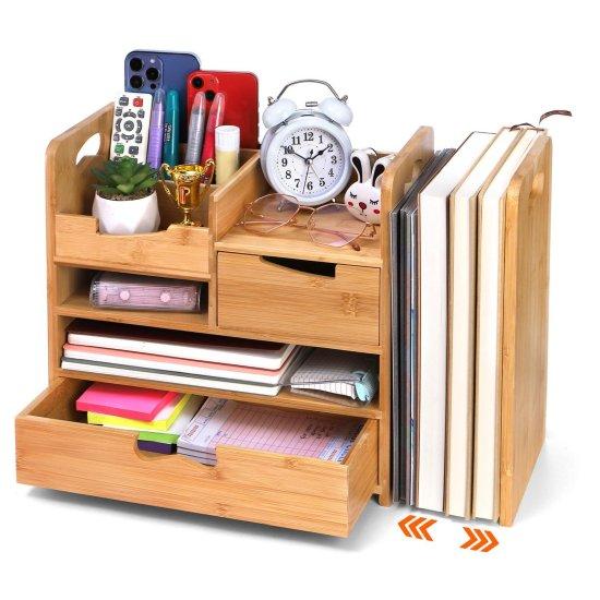 Ahşap Masaüstü Organizer