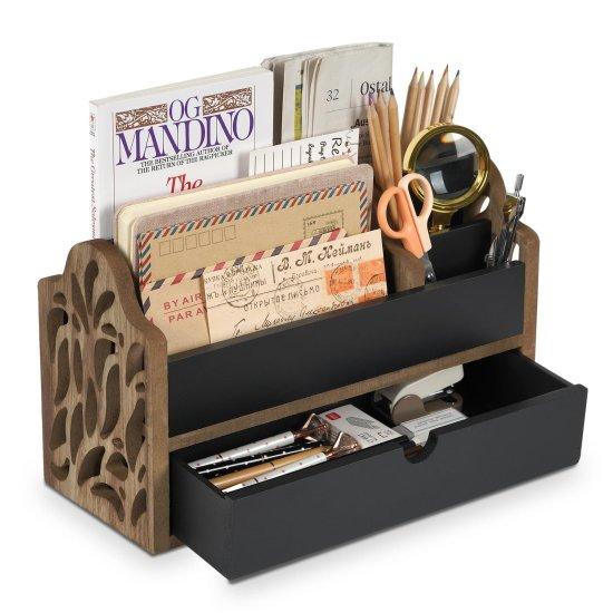 Ahşap Masaüstü Organizer