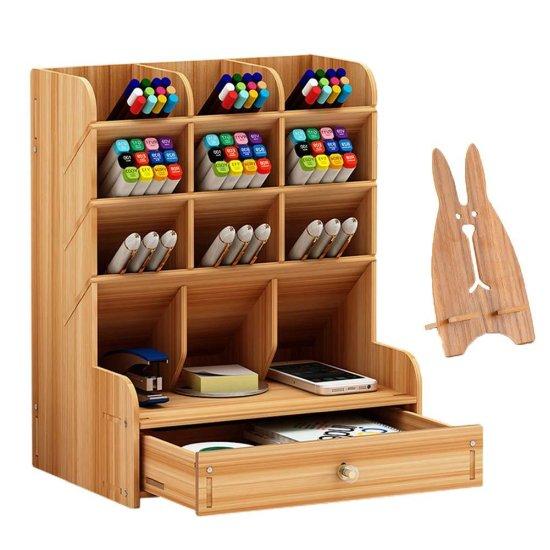 Ahşap Masaüstü Organizer