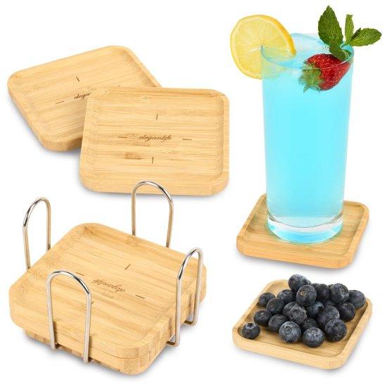 Bambu Bardak Altlığı