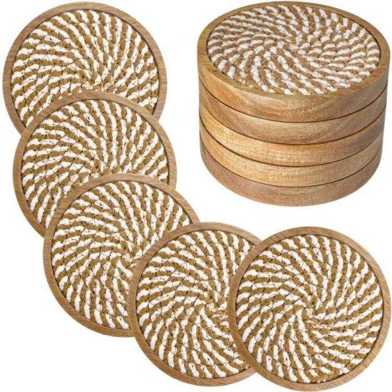 Bambu Bardak Altlığı