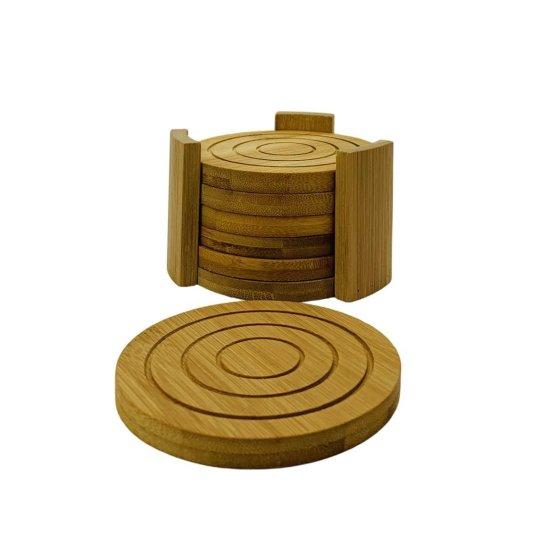 Bambu Bardak Altlığı