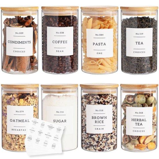 Bambu Kapaklı Saklama Kabı