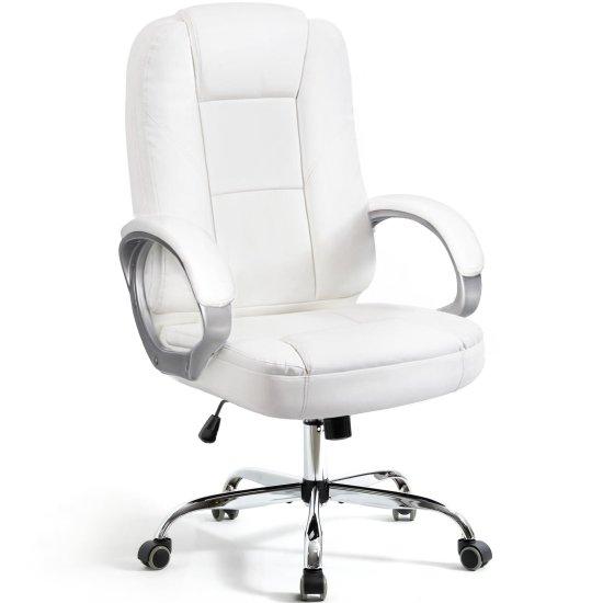 Beyaz Çalışma Koltuğu