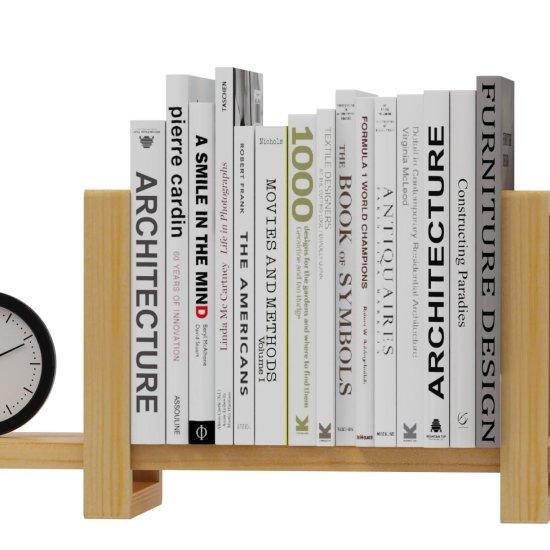 Çalışma Masası Üstü Kitaplık