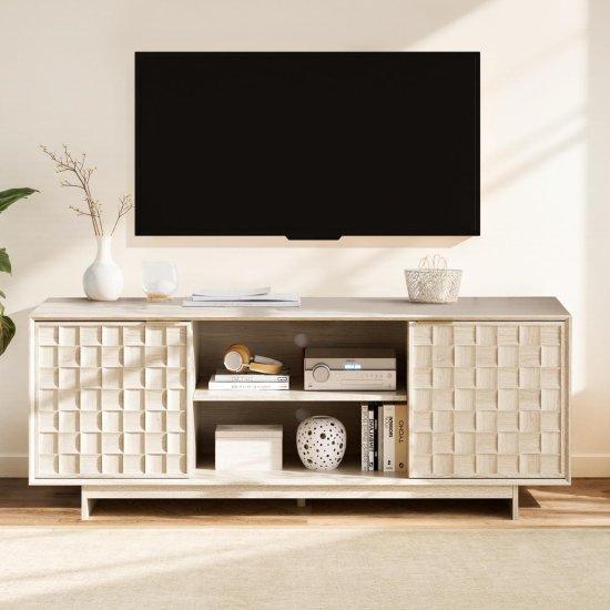 Doğal Ağaç Tv Sehpası