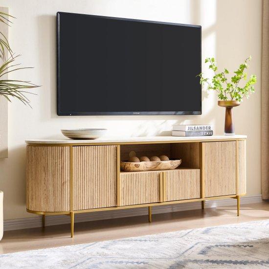 Doğal Ağaç Tv Sehpası