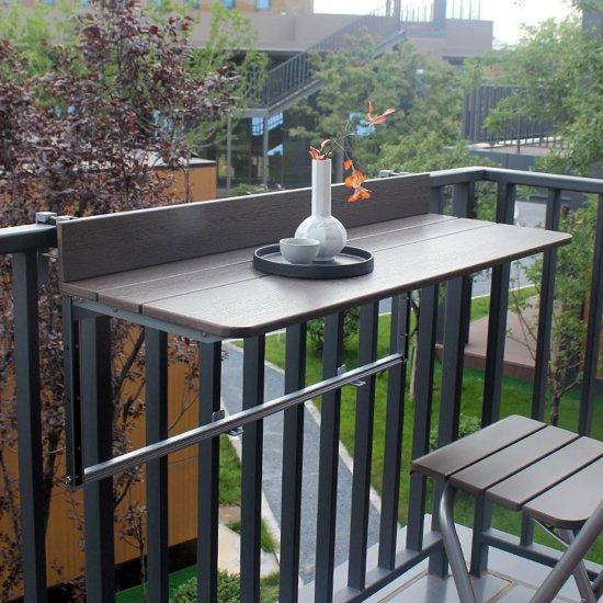 Duvara Monte Balkon Masası